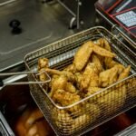 Cleaning an air fryer basket