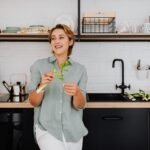 Using an air fryer in a home kitchen