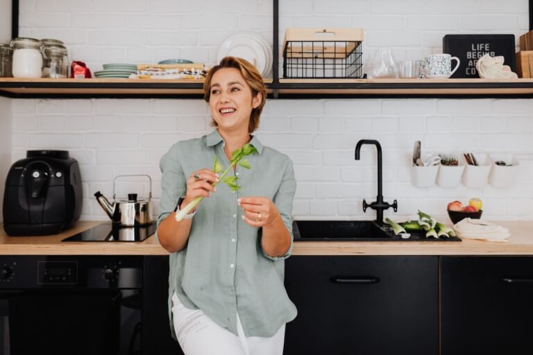 COSORI TurboBlaze 6-quart air fryer sitting on a kitchen countertop